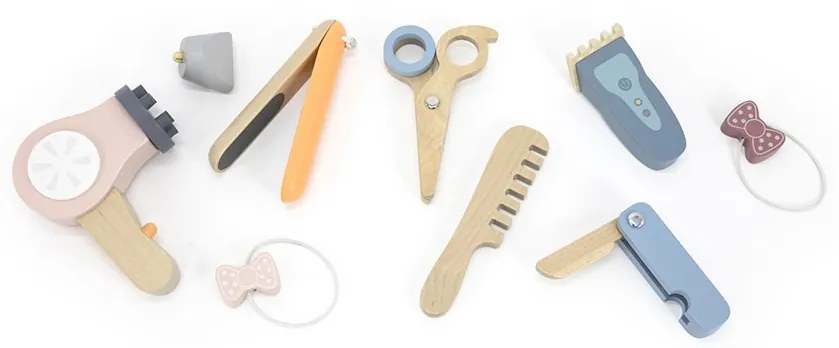 Fa készlet Viga Kis fodrász