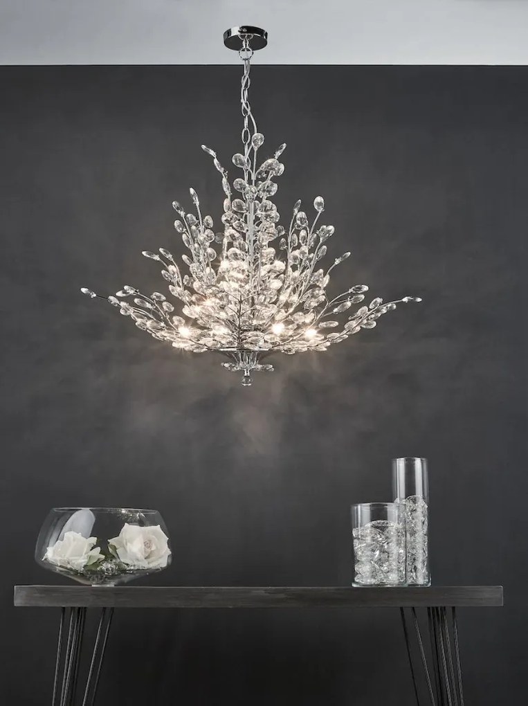Dar Lighting CORDELIA COR1350 Függőlámpa 9x40W/G9