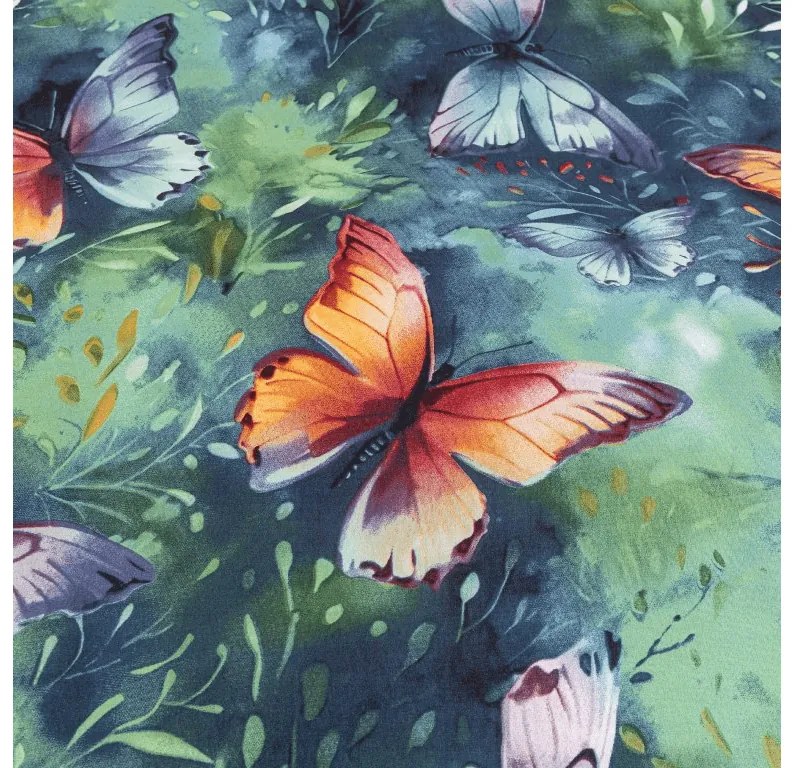 Mikroszálas ágynemű COLORFUL BUTTERFLY, színes Ágyneműhuzat mérete: 2 db 70 x 90 cm | 200 x 220 cm
