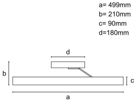LED Dimmelhető felületre szerelhető csillár LED/86W/230V 3000-6500K fekete + távirányítás