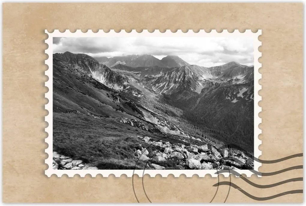 Poszterek 60x40 Tátra Lengyel hegyek Kilátás