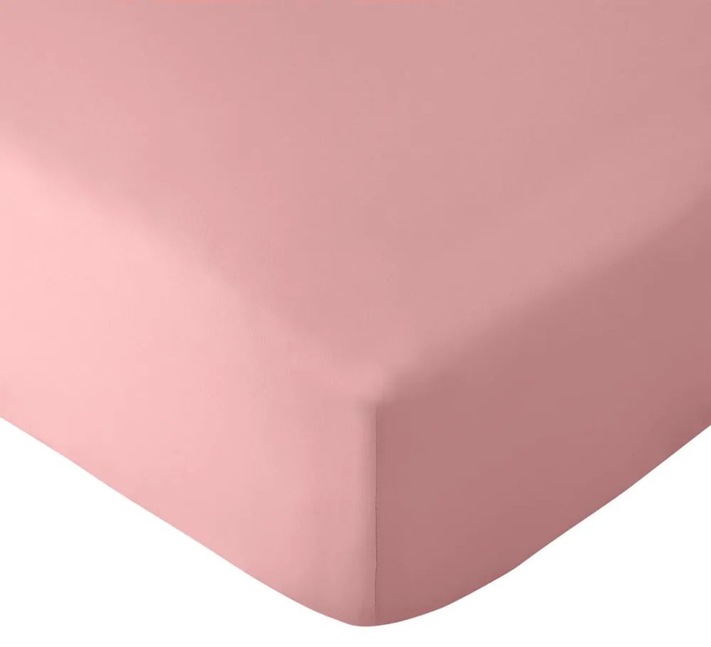 Rózsaszín gumis lepedő 90x190 cm So Soft Non-Iron – Catherine Lansfield