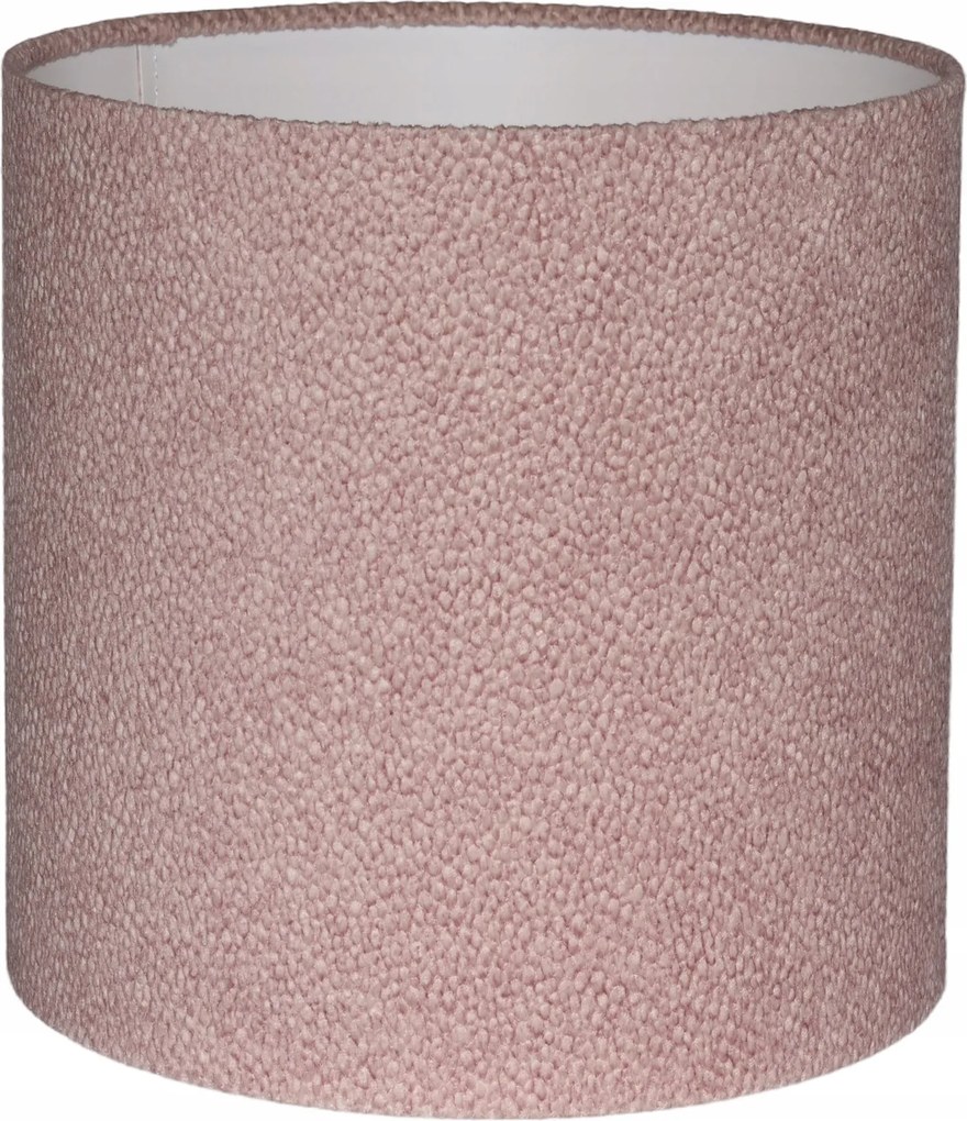 Lámpabúra Álló Lámpabúra Függő Henger 15/15 cm E27 Púder Rózsaszín Arezzo
