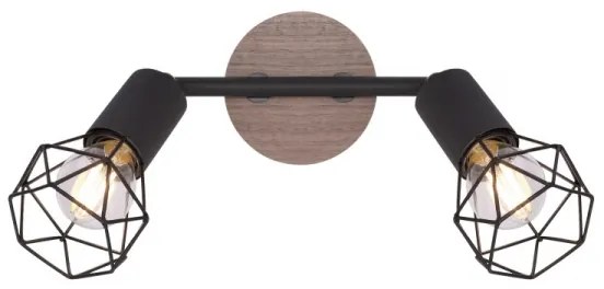 Globo 54802S-2H - Spotlámpa XARA 2xE14/40W/230V