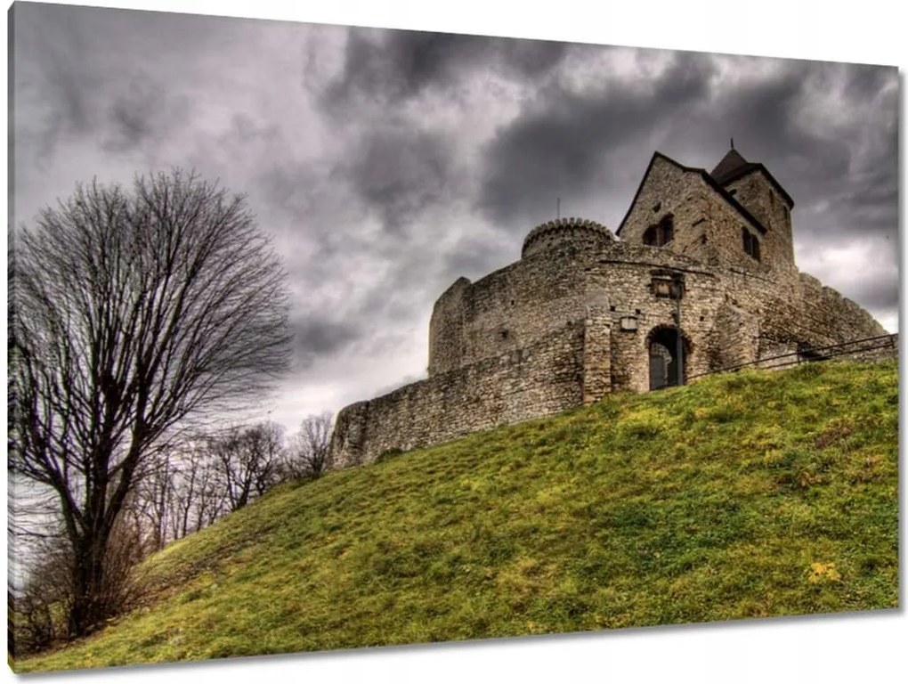 Festmények 120x80 A besztercebányai vár