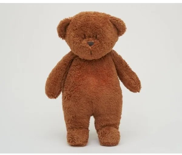 Moonie - Snuggle buddy dallammal és világítással medvebocs 2.0 organic caramel