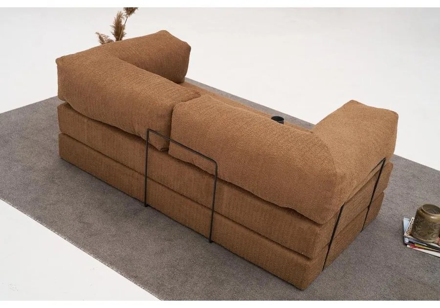 3 személyes kanapé Comfort - Barna v2