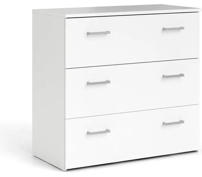 Fehér alacsony komód 74x70 cm Space – Tvilum