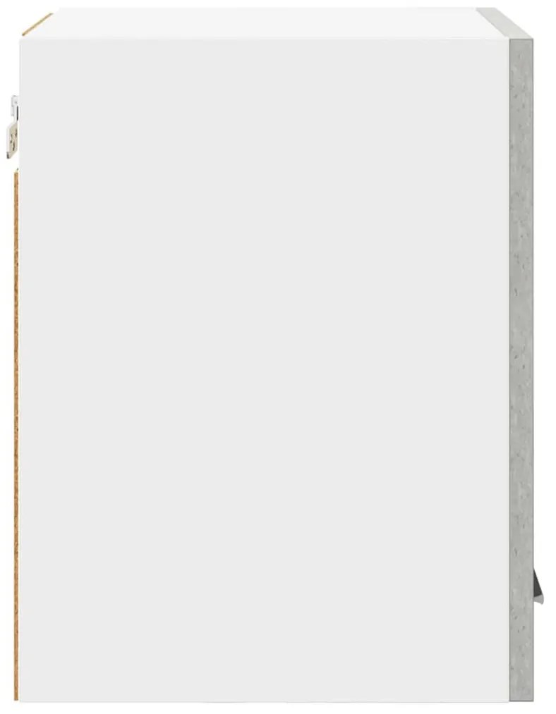 Függő szekrény Riga 2 pcs Beton szürke és fehér 30 x 31 x 40 cm