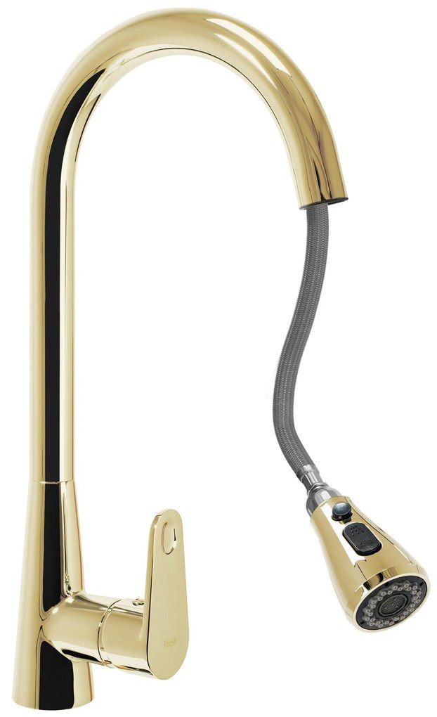 Konyhai csaptelep Rea Mild gold