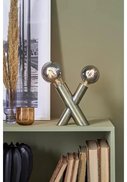 Markslöjd 108053 - Asztali lámpa SIMUL 1xE27/40W + 1xE14/40W/230V arany