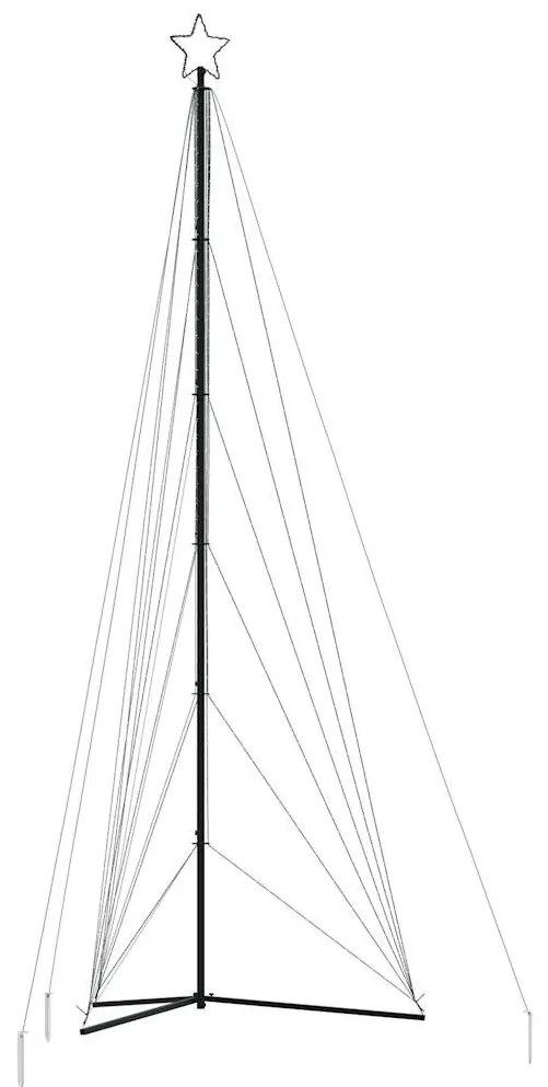 meleg fehér LED karácsonyfa 861 LED 478 cm