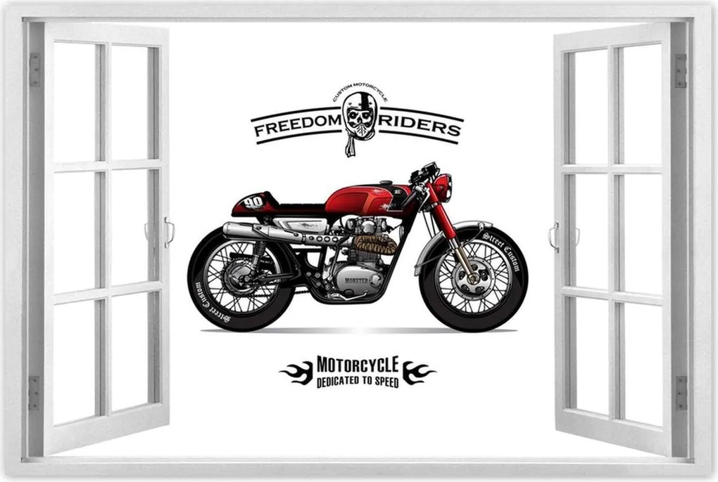 Poszterek 120x80 Motorkerékpár Antik Vintage