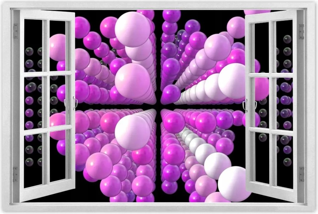 Poszterek 90x60 Lila Mátrix