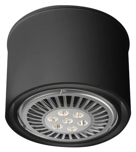 Shilo 1117 - Spotlámpa MIKI 1xGU10/15W/230V fekete