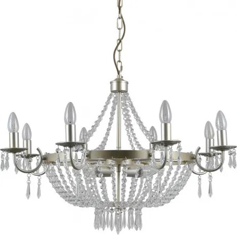 ITALUX PND-30138-8-4 CORTINA Kristály Csillár Pezsgő E14 IP20