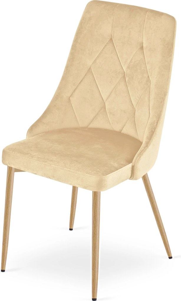 Étkezőszék IMOLA VELVET, bézs