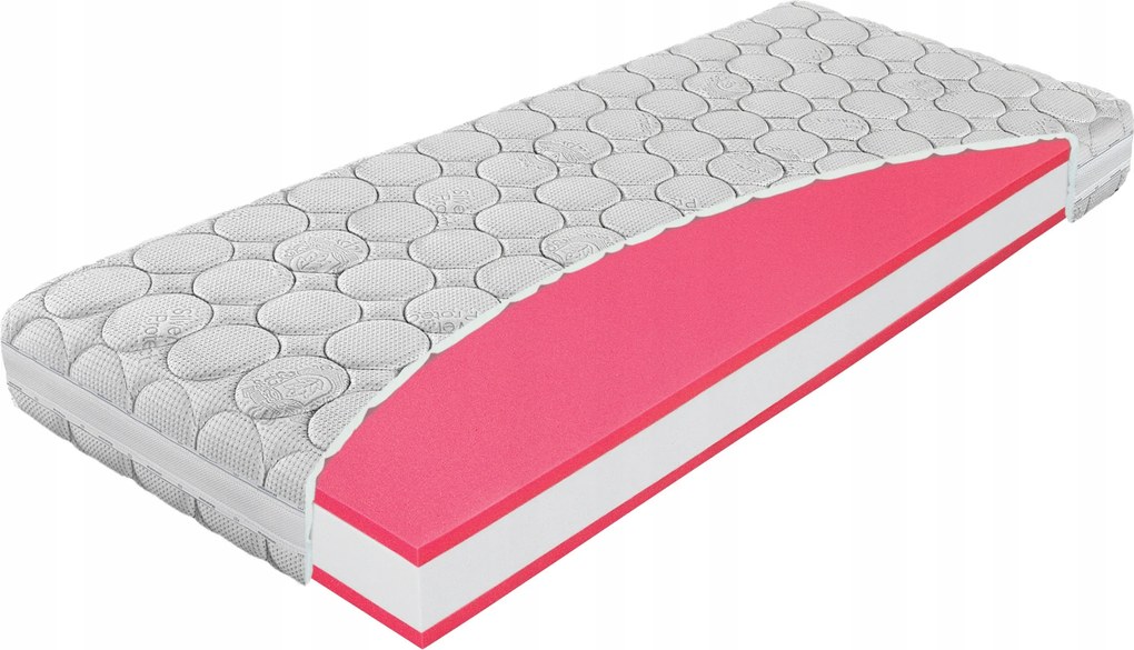 Materasso antibakteriális H3 habszivacs matrac 120x200