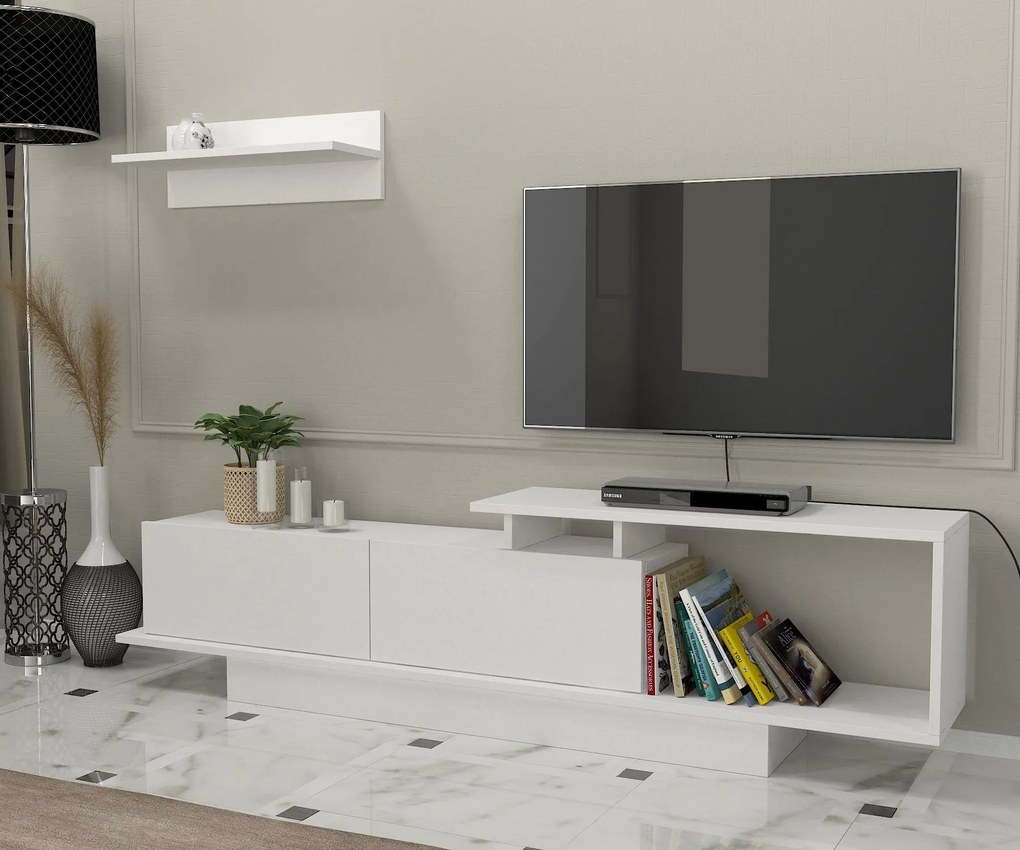 TV szekrény Asos - Fehér