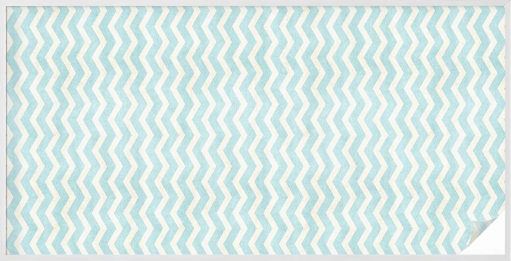 Ablakfólia öntapadós Adatvédelem cikk-cakk kék 200x100