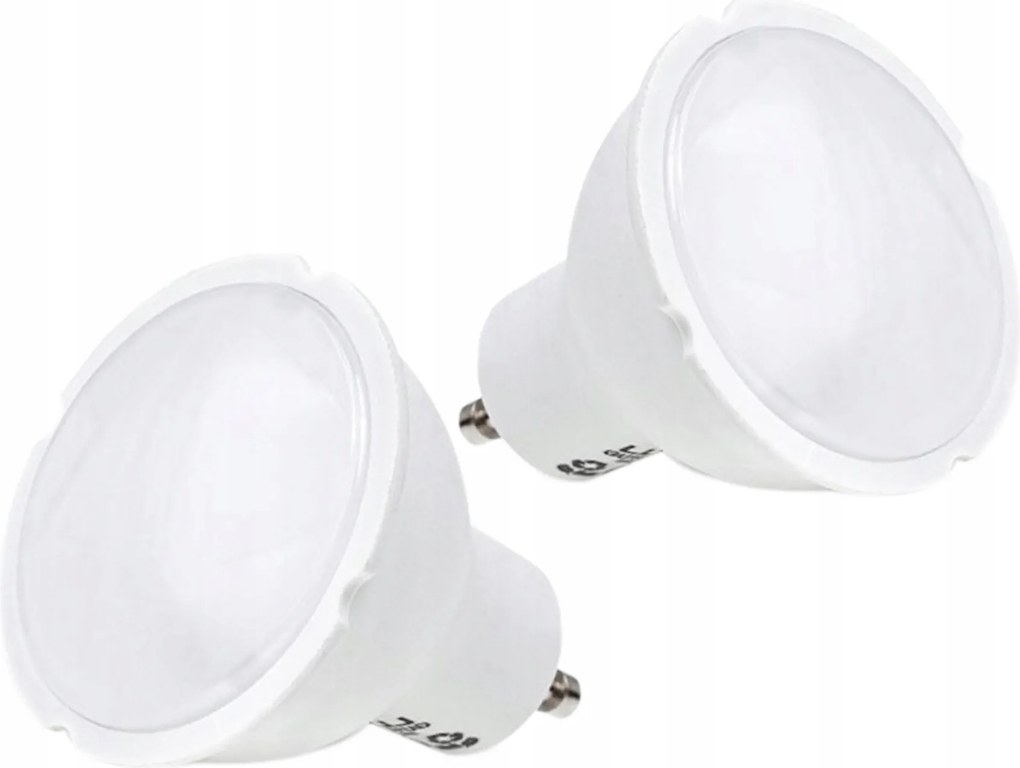 2 x Led izzó GU10 5W villogásmentes Meleg szín