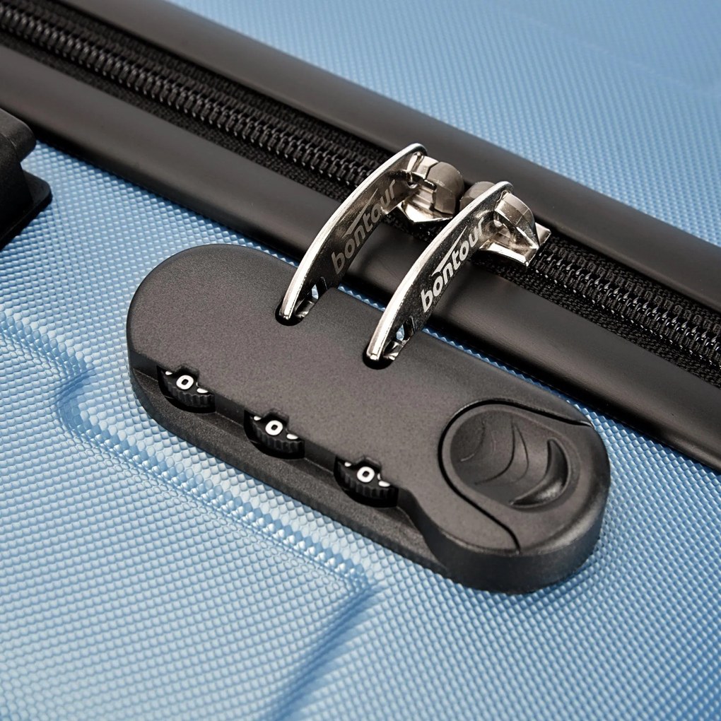 BONTOUR VERTICAL 4 Kerekes Nagy Borönd 76x50,5x29,5cm, jégkék