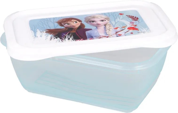 Disney Jégvarázs Blue Forest műanyag ételhordó doboz 3 db-os