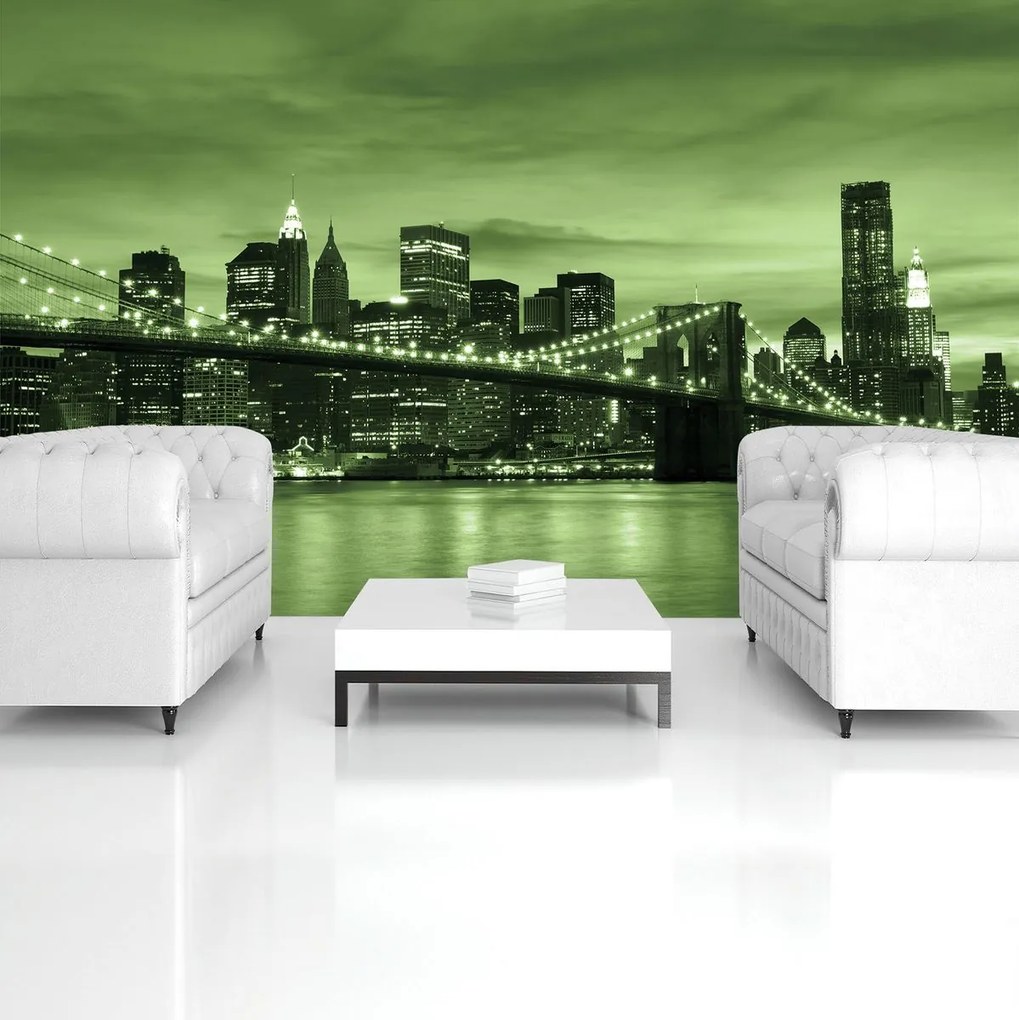 Fotótapéta - New York Brooklyn Bridge City (152,5x104 cm)