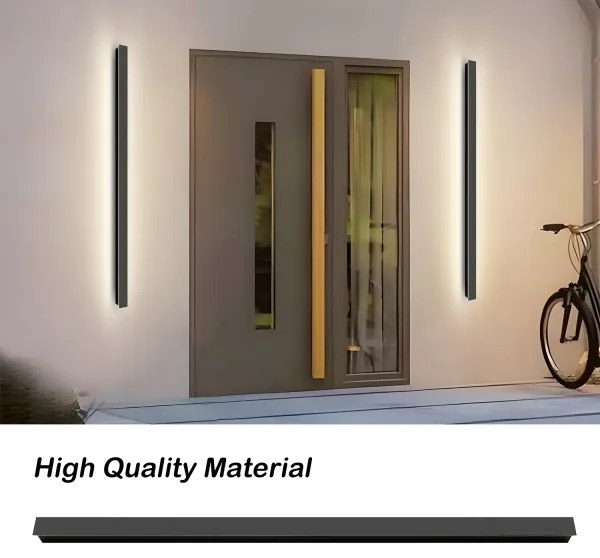 Brilagi - LINEAR LED kültéri fali lámpatest 32W 230V 4000K IP65 fekete