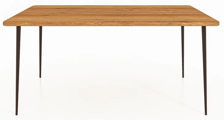 Tölgyfa étkezőasztal 200x90 cm Kula – The Beds