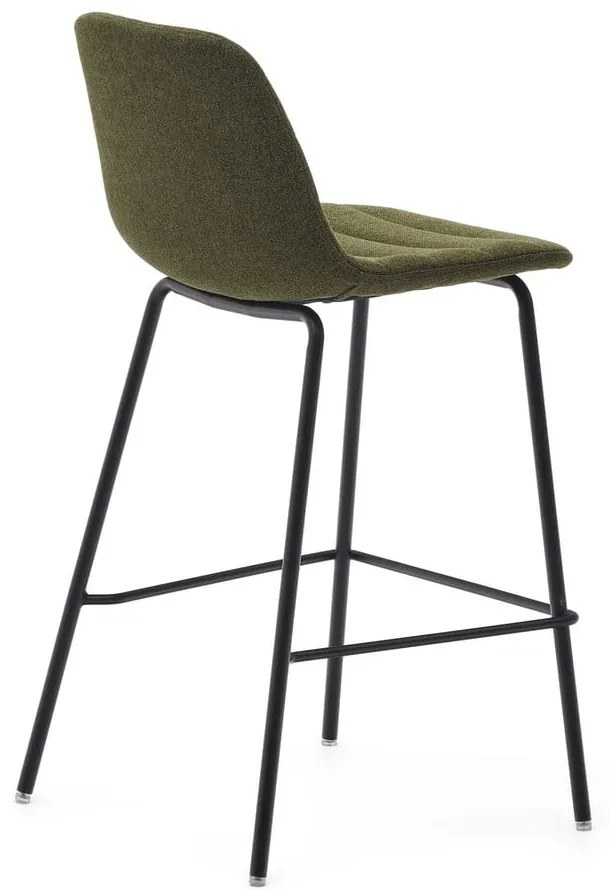 Sötétzöld bárszék szett 2 db-os 92,5 cm Zunilda – Kave Home