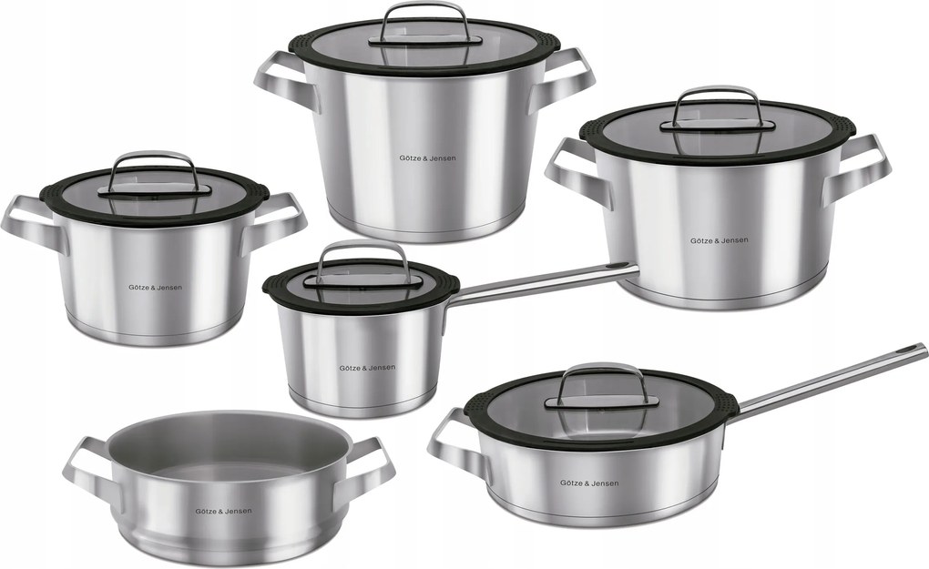 Götze &amp; Jensen Denver CS701 11 részes edénykészlet