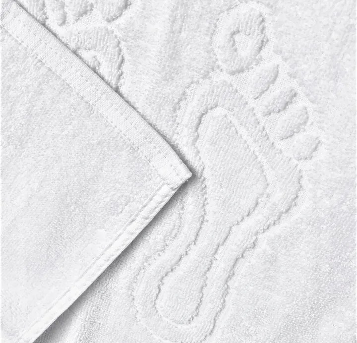 Szállodai Fürdőszobaszőnyeg 50x70 Lábszőnyeg Frottír Pamut