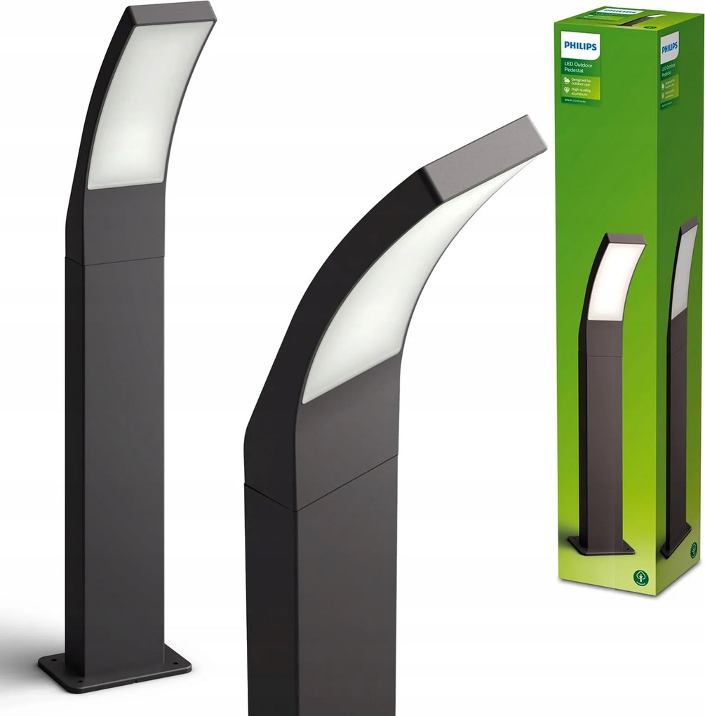 Kerti Lámpa Kültéri Oszlop 60cm Led 12W 1100lm 2700K IP44 Philips