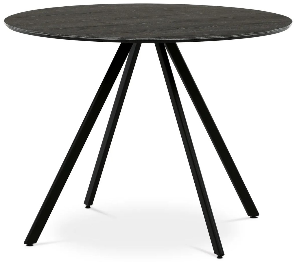 Kerek étkezőasztal R5010 GREY, szürke tölgy