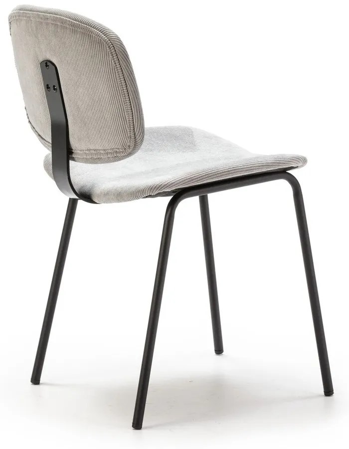 Szürke étkezőszék szett 2 db-os Arus – Marckeric