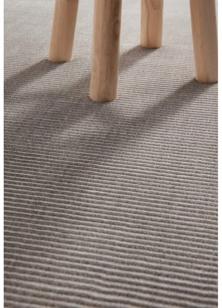 Szürke-krémszínű futószőnyeg 80x240 cm Perles Dolomite – Elle Decoration