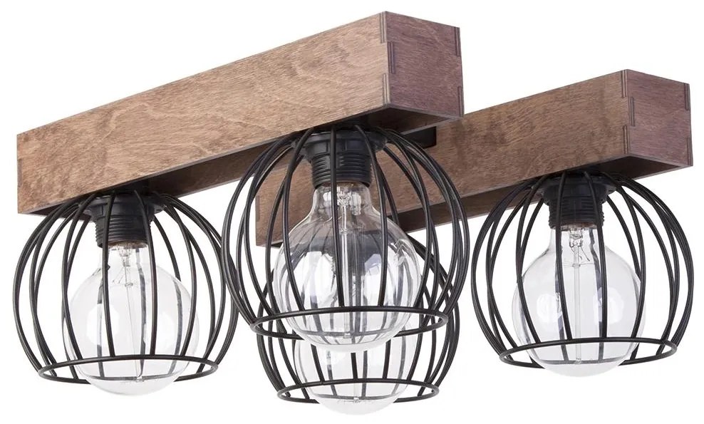 Mennyezeti lámpa MILAN 4xE27/60W/230V fa