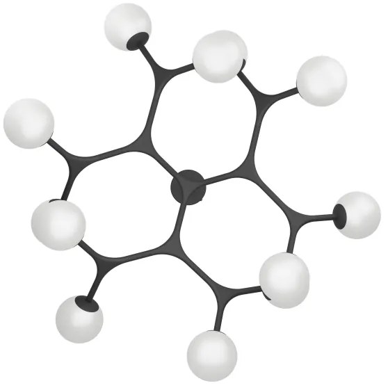 Eglo 39529 - LED Felületre szerelhető csillár MARAGALL 12xG9/3W/230V