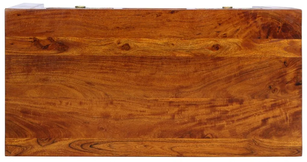 Íróasztal 100x50x75 cm Tömör akácfából