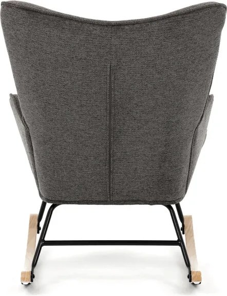 Hintaszék, szürke, szövet, AK-373 GREY2