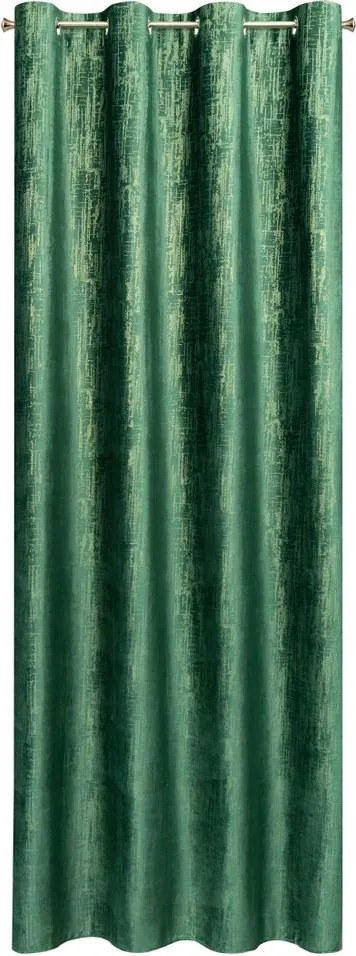 Függöny készre szerelve Marsala 140x250 Eurofirany zöld/pezsgő