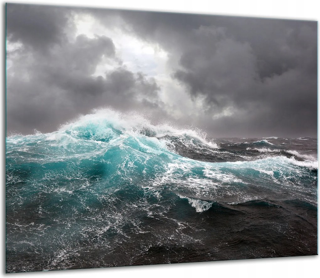 7in1 Üveg Tűzhelyvédő Főzőlap 60x52 Tenger