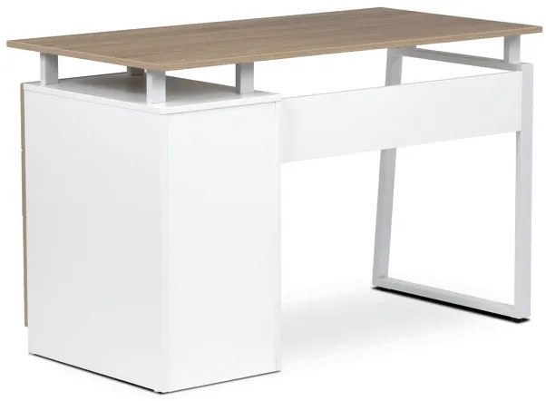 Irodai Íróasztal 120×60 cm, Sonoma Tölgy Melamin. APC-3218 SON