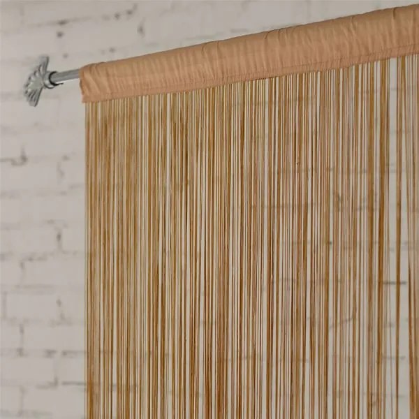 Függöny SPAGETTI(zsinórfüggöny) arany 90x200