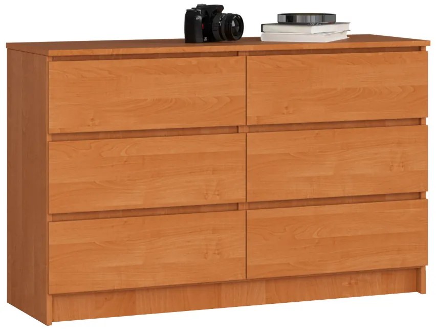 SEREA komód, 120,4x77x40, éger