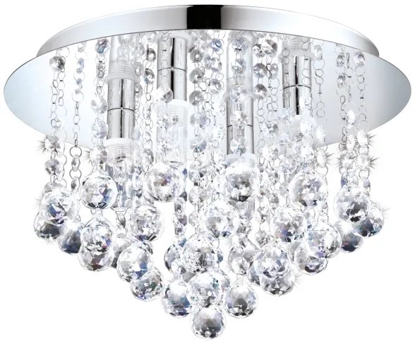 Eglo 94878 - LED Fürdőszobai mennyezeti lámpa ALMONTE 4xG9/3W/230V IP44