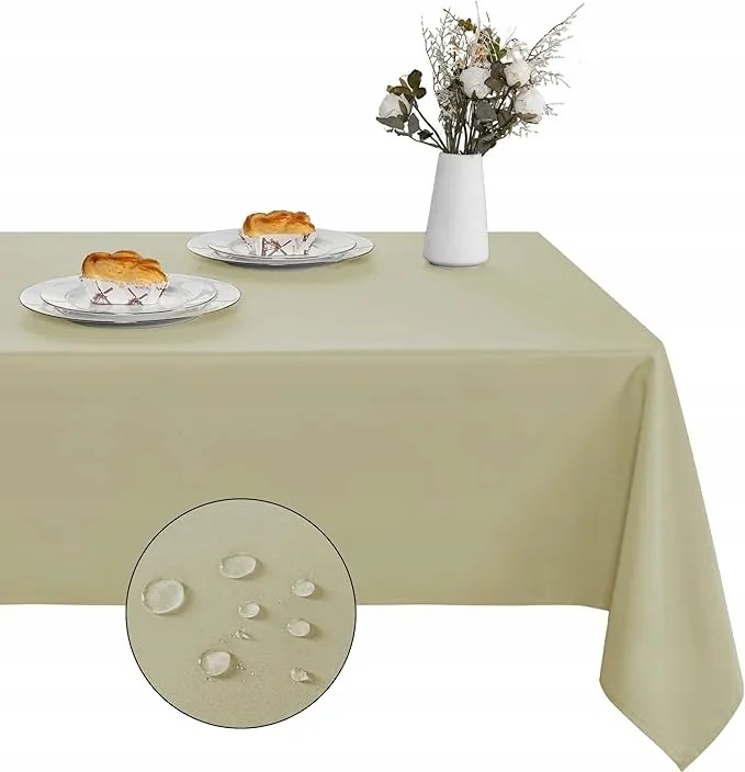 Abrosz Téglalap alakú asztalhoz 130x160cm Vízálló Asztal Dekoráció