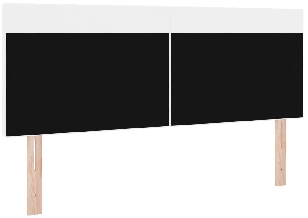 Fejtámla Egyszerű Design Tiszta Fehér 160 cm Műbőr