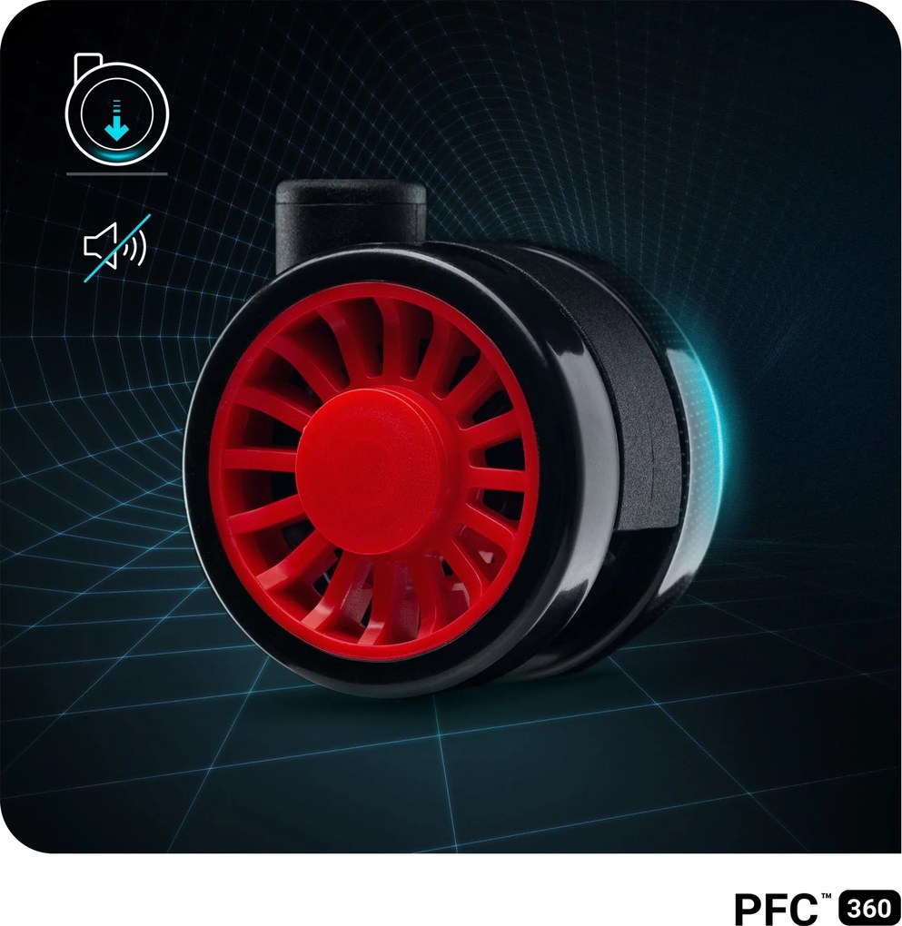 Gamer szék műbőr Small Size, fekete-piros: Diablo X-Horn 2.0